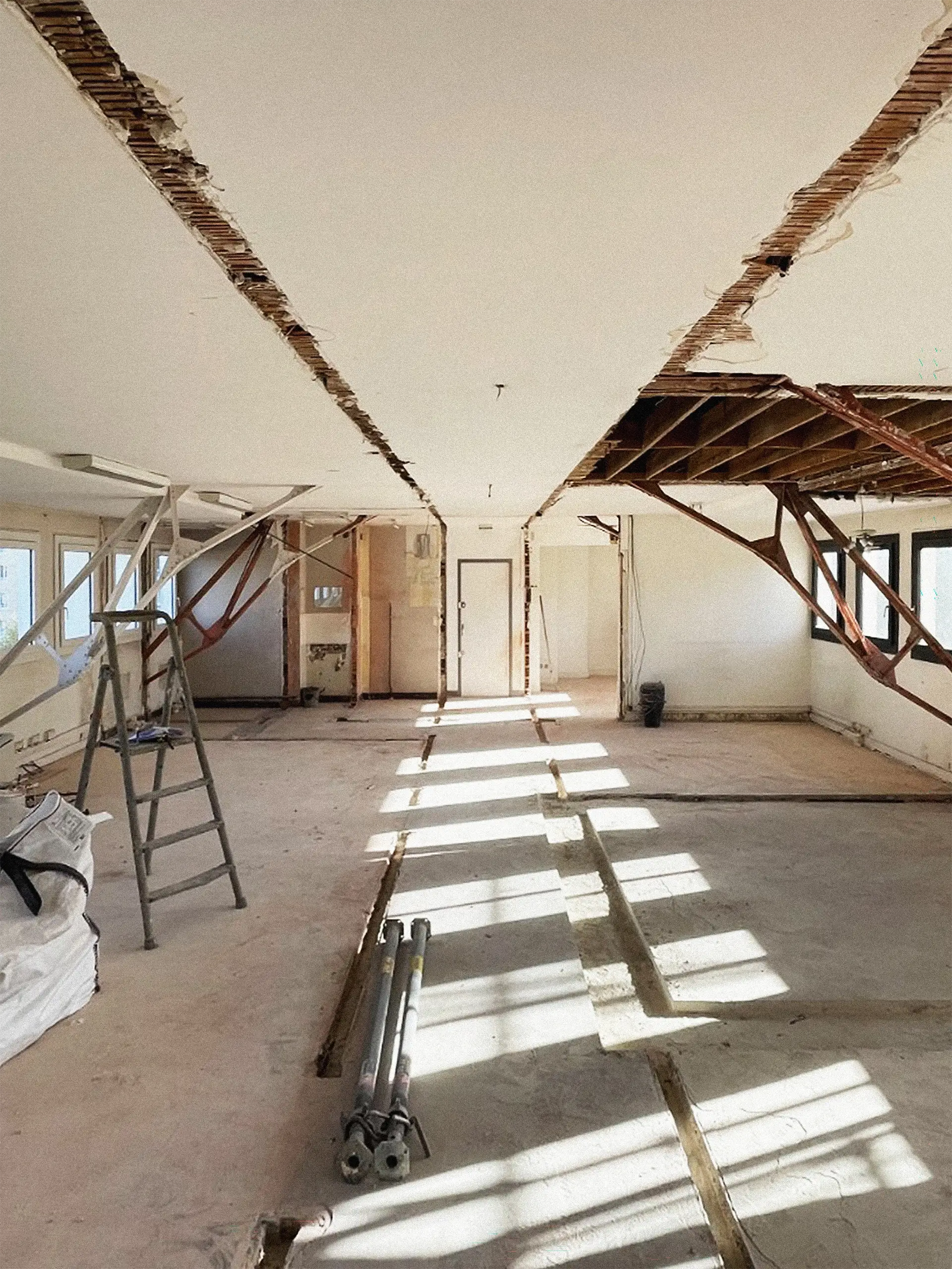 photo du chantier JUILLET